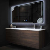 Espejo LED Rectangular | Botones táctiles | Función antivaho | Luz blanca fría - Reyze Seria Good Vibes Model 7